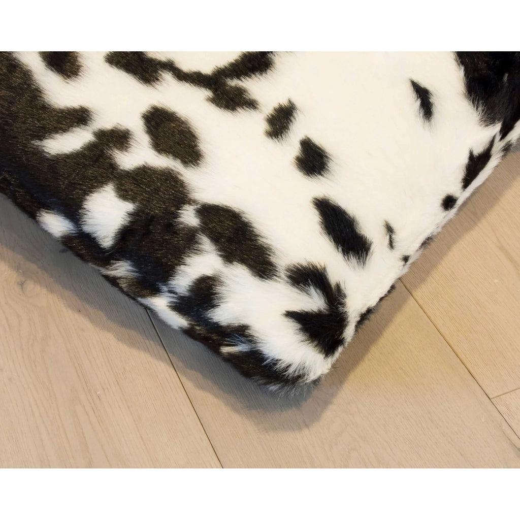 Sugarland Black and White Faux Pillow 2 Pack-18\" X 18\" X 5\" Decorative & Throw Pillows by HMS