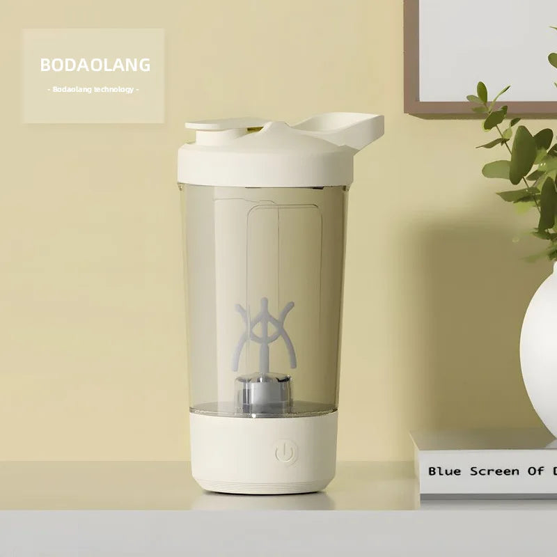 Portable Rechargeable Electric Water Bottle Self-Stirring Mug for Coffee Protein Powder Mixing Cup Shaker Electric Mixer Cup