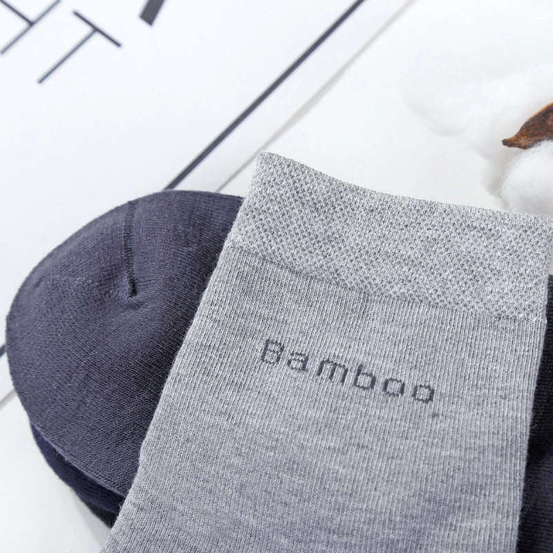 Bamboo Dress Socks For Men 10 Pairs-Pack Premium Comfort Super Soft  Breathable Classic Fashions Letter Socks Men Crew Socks