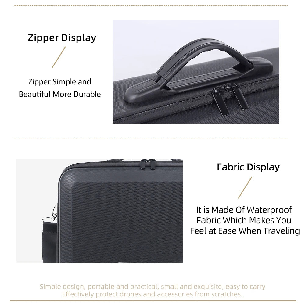 Portable Hard Carrying Case for DJI Lito 1 / Lito X1 Protective Travel Storage Bag for RC 2 / RC-N3 Remotes Drone Accessories