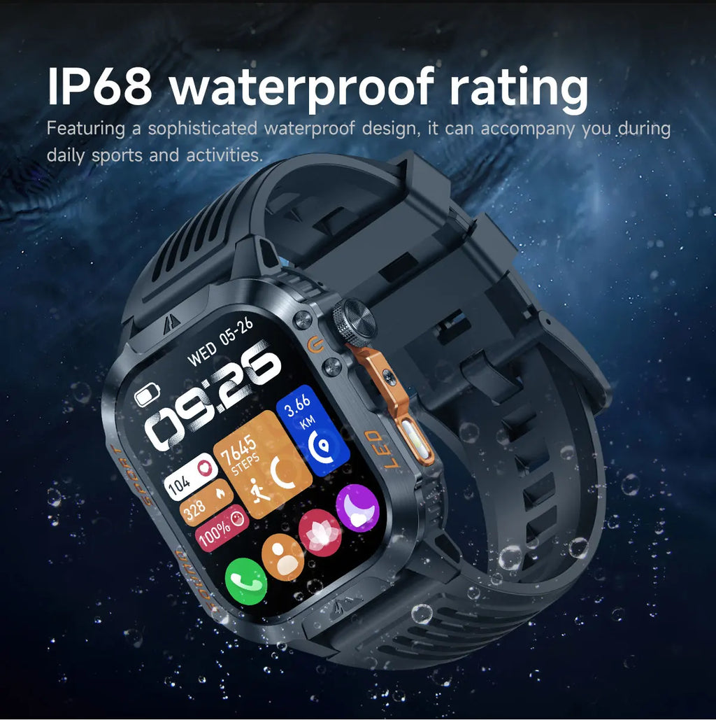 New Smart Bracelet Watch Bluetooth Call Heart Rate Blood Oxygen Pressure Weather Phyiological Cycle Sports Tracker