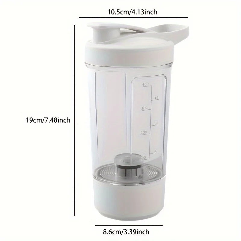 Self -stirring Protein Shaker Cup and Automatic Dietary Mixing Usb Shaker Portable Mixing Cup Fitness Shaker Cup for Men Women