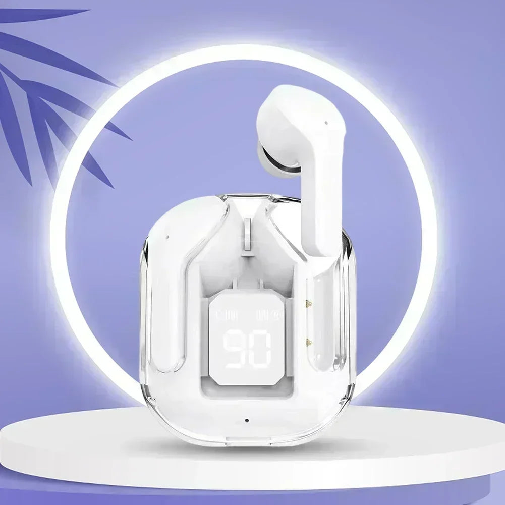 T2 Wireless Mini Earbuds LED Power Digital Display TWS Headset Stereo Sound Bluetooth-compatible 5.3 for IPone Xiaomi Oppo Vivo