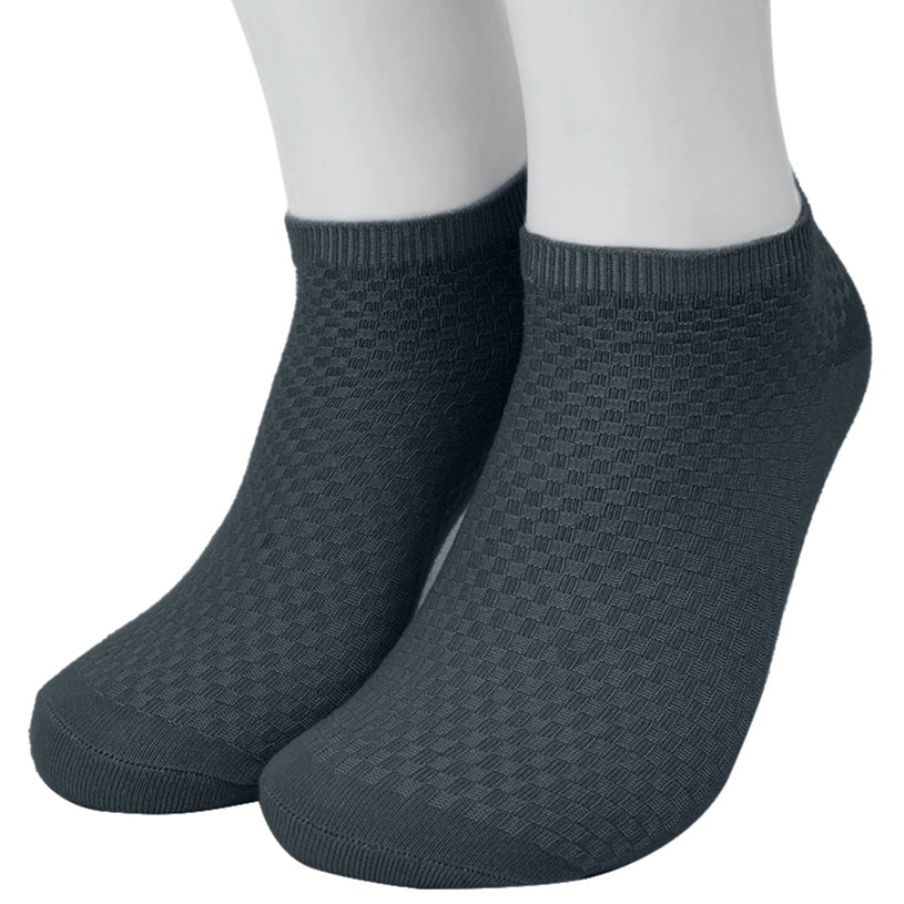 Bamboo Fibre Breathable Sock High Elasticity Non-slip Antibacterial Socks Men Women Light Elastic Comfortable Odor Proof Hosiery