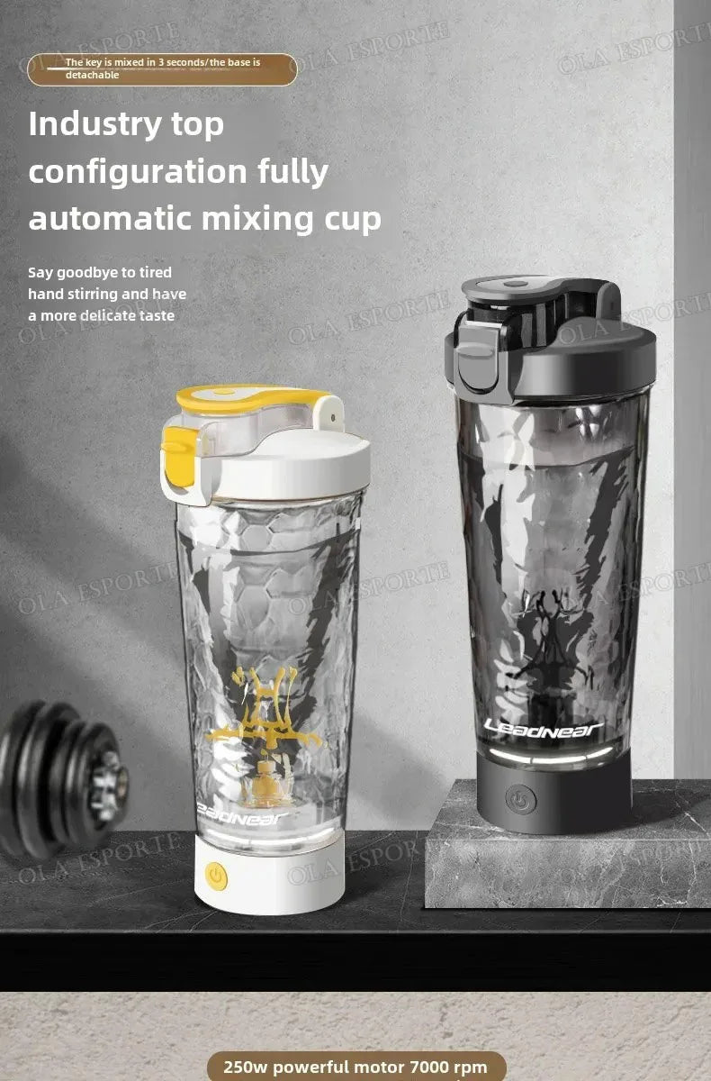 New in Electric Protein Powder Mixing Cup Automatic Shaker Bottle Mixer Shake Bottle Milk Coffee Kettle fro Kitchen Accessories