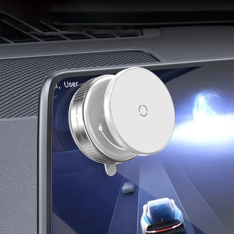 Powerful magnetic Phone holder foldable Suitable for Various Mobile Phones and can be used as a desktop or car Phone mount