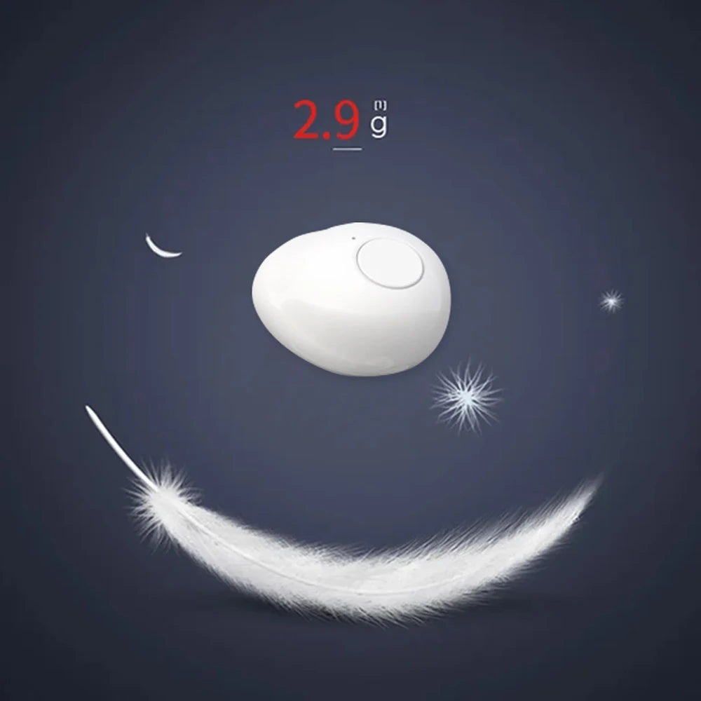Invisible Sleep Mini Headphones Bluetooth TWS Wireless Earphones with Microphone Noise Cancelling In-Ear Earbuds Sports Headset