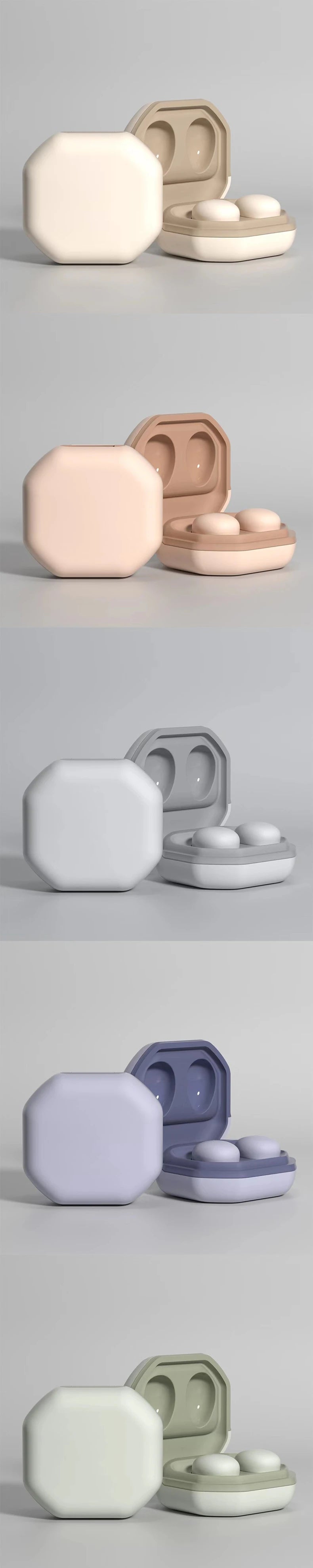 Mini Invisible Bluetooth Earphones TWS Wireless Headphones HiFi Stereo Headsets with Mic Mini Sleep Earbuds for All Smart Phone