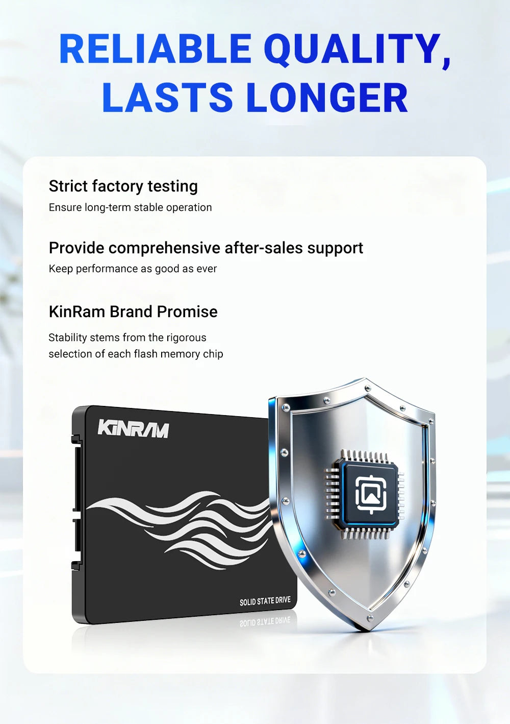 KinRam 256GB SSD 512GB 64GB 2.5 SATA 3 Desktop Hard Disk 120GB 128GB 240GB HDD Internal SATA3 Solid State Drive For PC Laptop