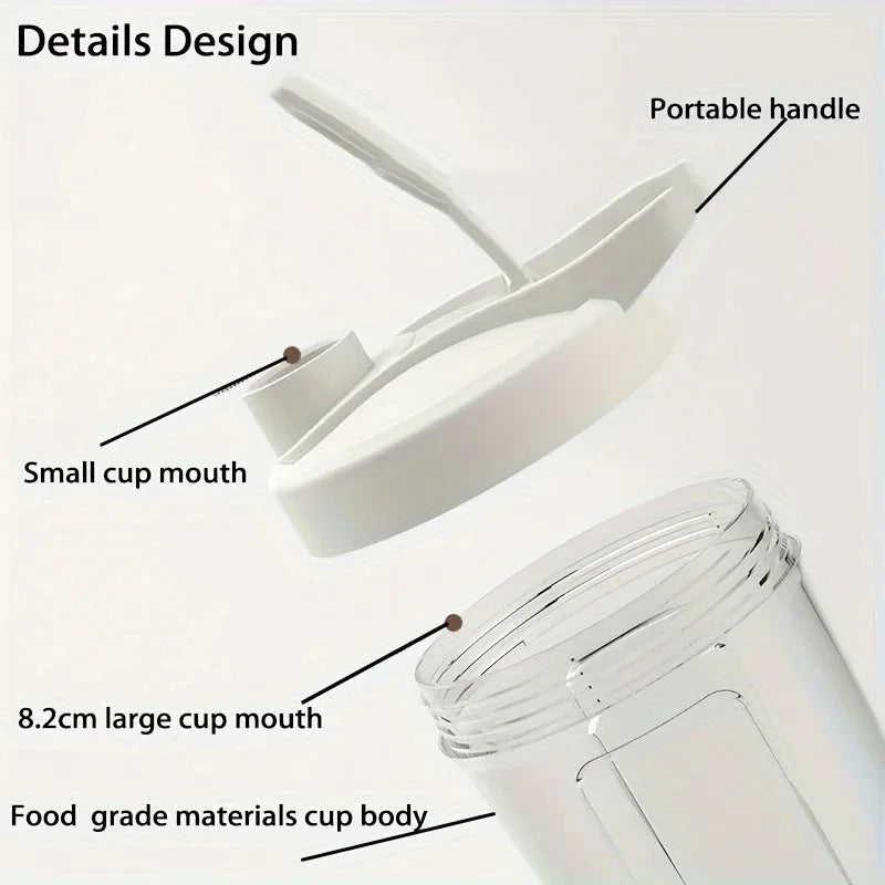 Electric Shaker Cup 450ml Self-Stirring Intelligent Shaker For Protein Shake Meal Replacement Portable Sport Mixing Cup