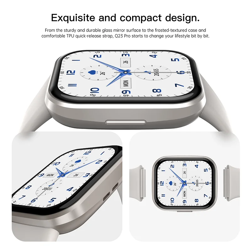 Original Sport Wrist Smartwatch Bluetooth Call Luxury Ladies Fitness Waterproof Smart Watches for Man Woman iOS Android 2026 New