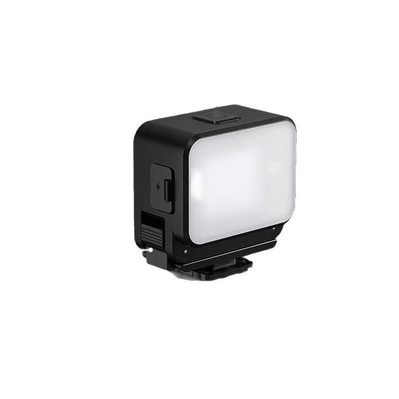 IPX4 Vlogging Light Mini LED Action Camera Video Light Magnetic Photography Lighting for DJI Osmo OsmoCamera Cage Accessories