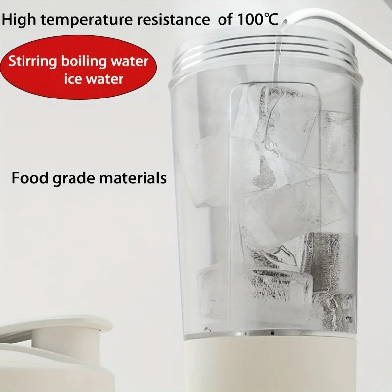 Self -stirring Protein Shaker Cup and Automatic Dietary Mixing Usb Shaker Portable Mixing Cup Fitness Shaker Cup for Men Women
