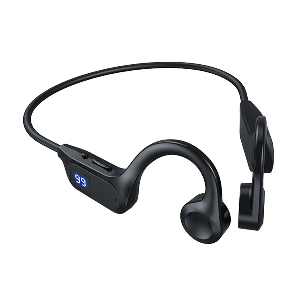 Bone Conduction Headphones-compatible Wireless Headset Waterproof Sports Headset Ear Hanging Type Bilateral Stereo Earphones