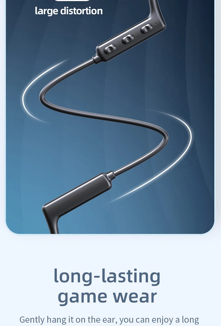 Bone Conduction Bluetooth Headphone TWS Sport Earphones Waterproof Stereo Wireless Headset With Mic Ear Hook For iPhone Xiaomi