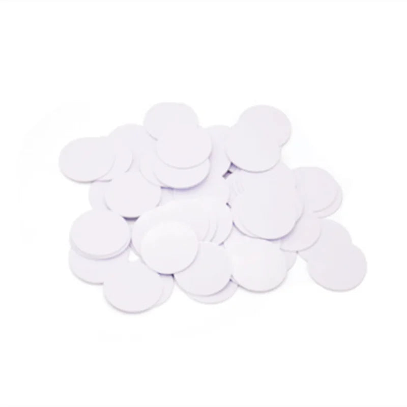 10pcs NFC Chip Ntag216 Ntag215 Ntag213 Coin Card TAG ISO14443A RFID Cards Ntag 213 Chip for all NFC enabled phones