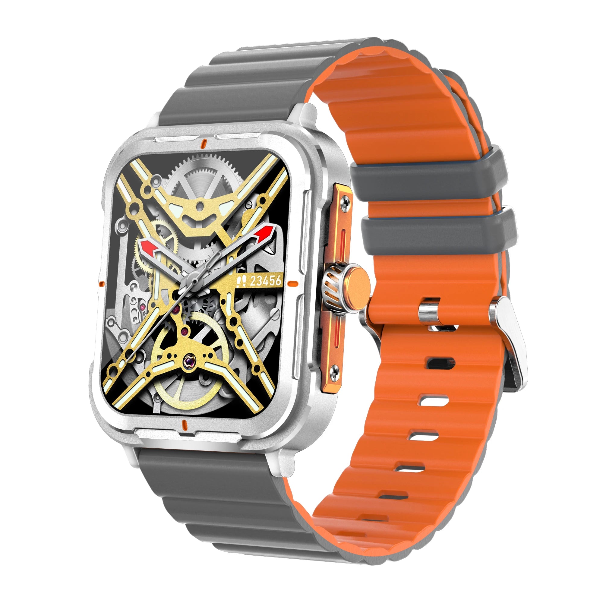 D09 Smartwatch 1.83inches IPS HD 240x285 Full Touch Screen 128MB RAM Bluetooth 5.0 IP67 Waterproof Fitness Android Watch