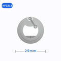 NFC tags RFID high-frequency tags NFC213 chip anti-counterfeiting cell phone read and write NFC stickers music wall stickers