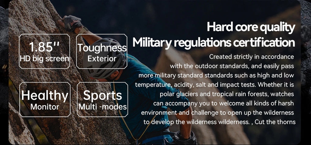Military Smart Watch Men GPS Tracker Wireless Call Fitness Hours Waterproof Sports Smartwatch for Women Android IOS Phones 2025
