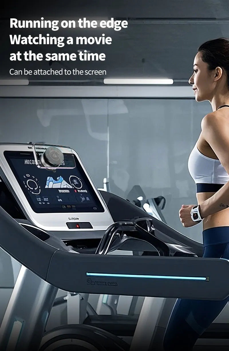 Magnetic Phone Holder for Car - Upgraded 360° Vacuum Magnetic Phone Holder for Your Car/Gym/Mirror Mount for iPhone & Android