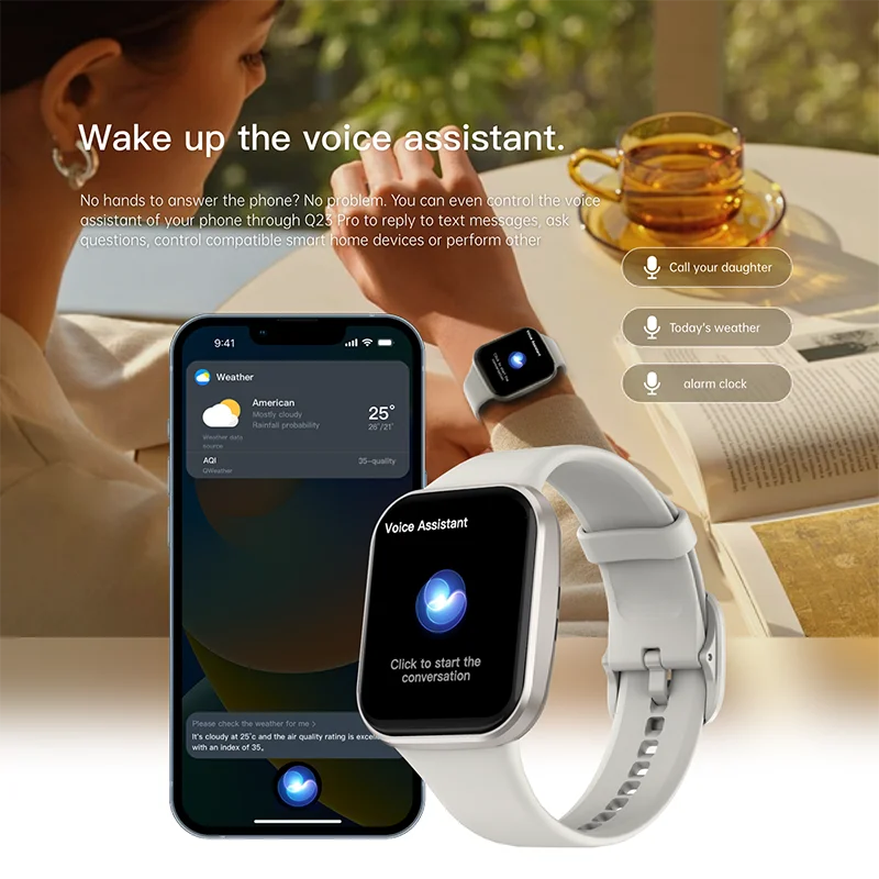 Original Sport Wrist Smartwatch Bluetooth Call Luxury Ladies Fitness Waterproof Smart Watches for Man Woman iOS Android 2026 New