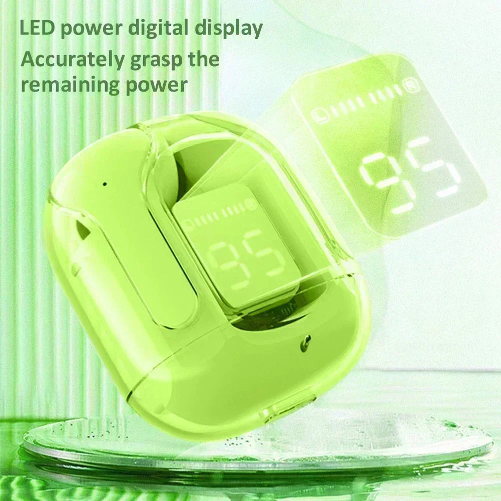 New Wireless Mini Earbuds LED Power Digital Display TWS Headset Stereo Sound Bluetooth-compatible 5.3 for smartphones