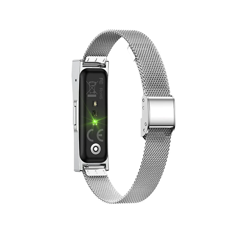 Smart Wristband Waterproof Fitness Heart Rate Blood Pressure Blood Oxygen Monitor Sports Tracker Electronic Bracelet Smart Watch