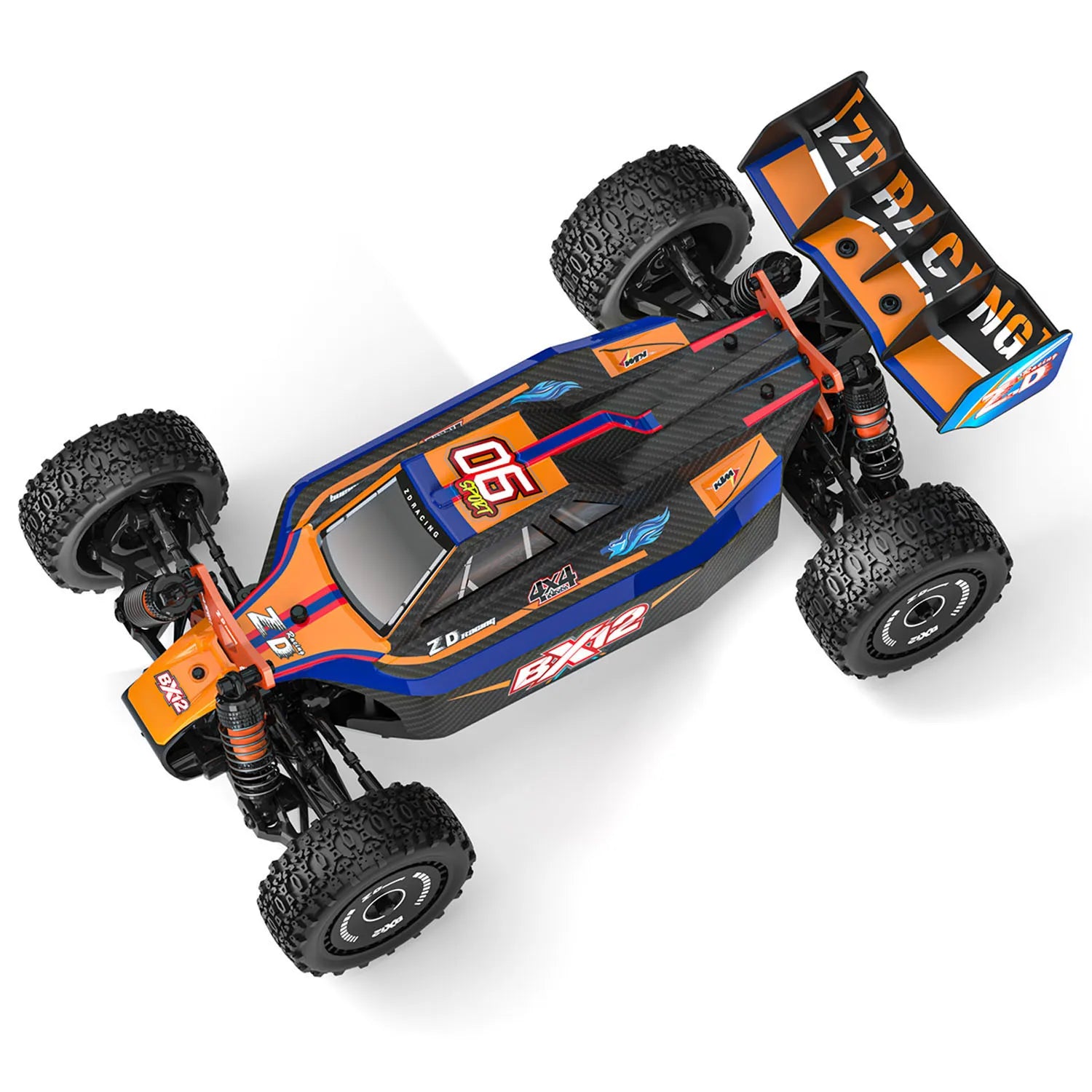 ZD Racing 1/12 Scale 4WD Remote Control Off Road Car BX 12 2845 Brushless Motor RC Racing Vehicle Metal Dog Bone Drive Shaft
