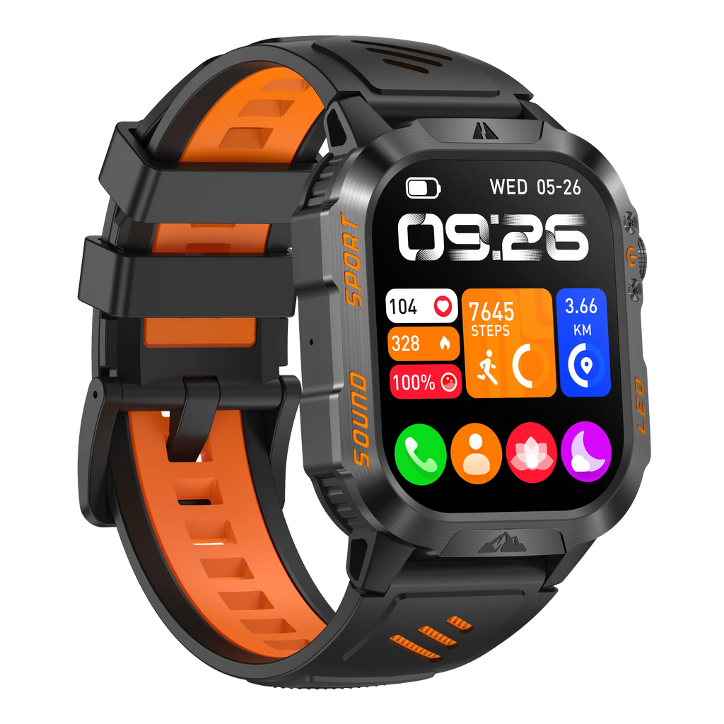 New Smart Bracelet Watch Bluetooth Call Heart Rate Blood Oxygen Pressure Weather Phyiological Cycle Sports Tracker
