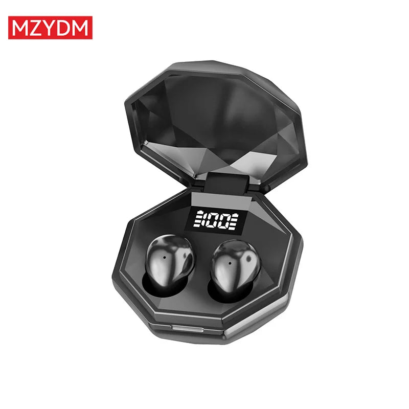Mini Sleep Earbuds Wireless Headphones TWS Bluetooth 5.4 Earphones HIFI Stereo Noise Reduction Invisible Heasets For Home Work