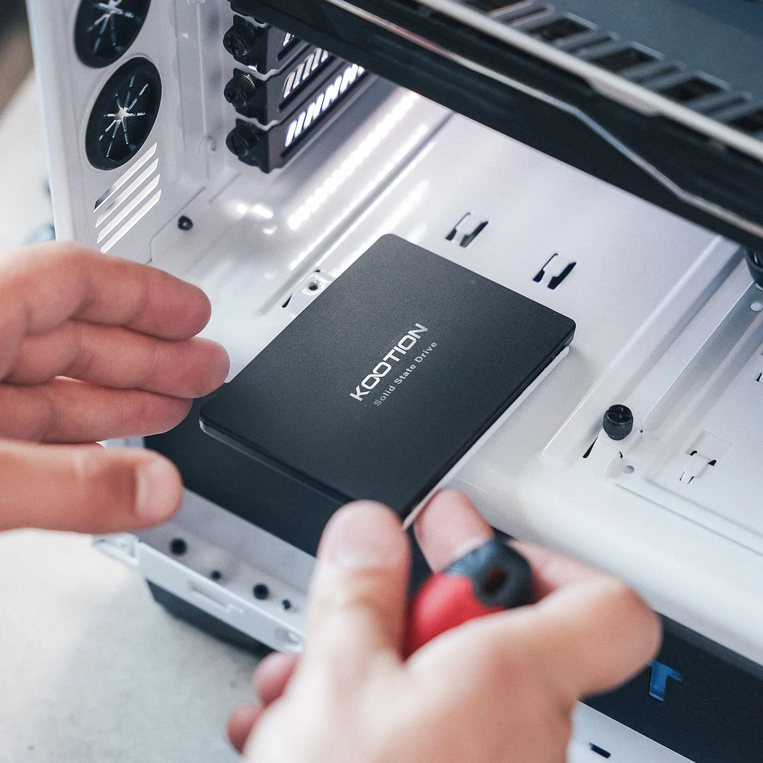 KOOTION Sata SSD 2TB 1TB 512GB 256GB 128GB SATA3 Internal Solid State Drive 2.5 Inch HDD Hard Disk for Laptop Desktop PC Server