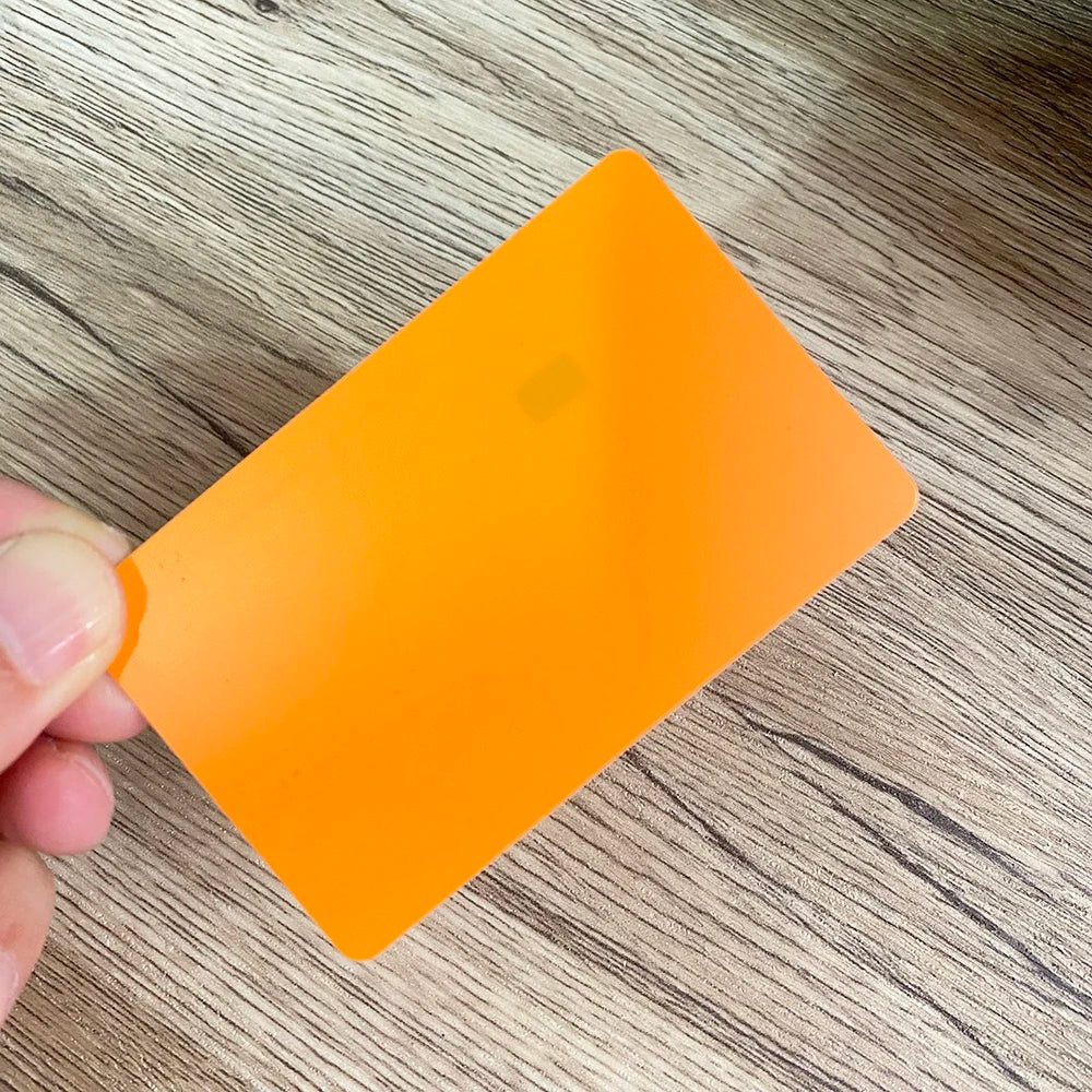 5PCS 13.56Mhz NFC215 504Bytes Blank Colorful PVC NFC Tap Card Smart Digital Social Media NFC Business Cards