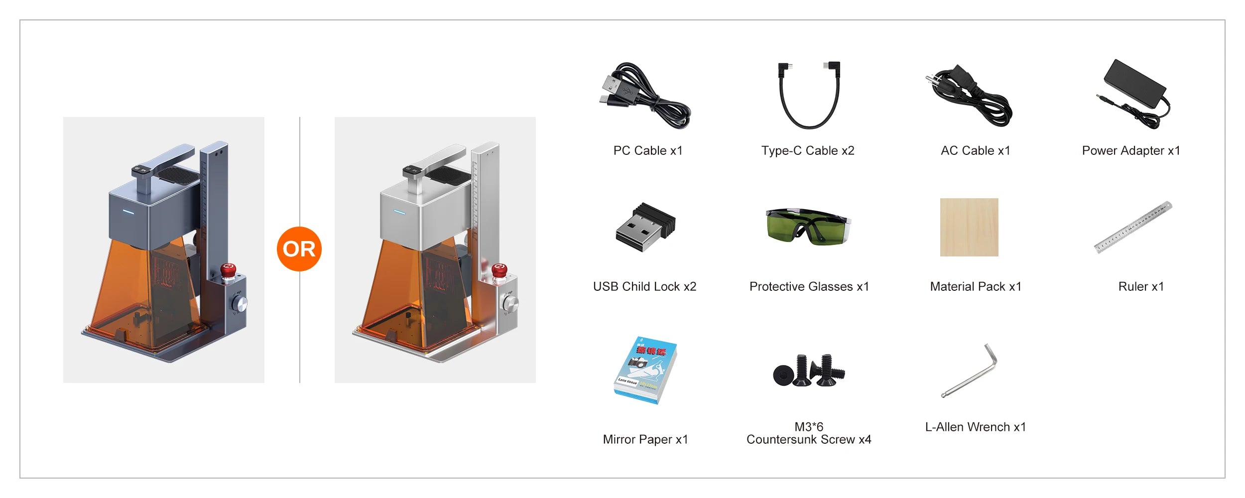 Raymoto R1 10W/R1 PRO 20W Portable Laser Engraver  Compact DIY Easy to Use Fast Engraving Speed Laser Engraving Machine