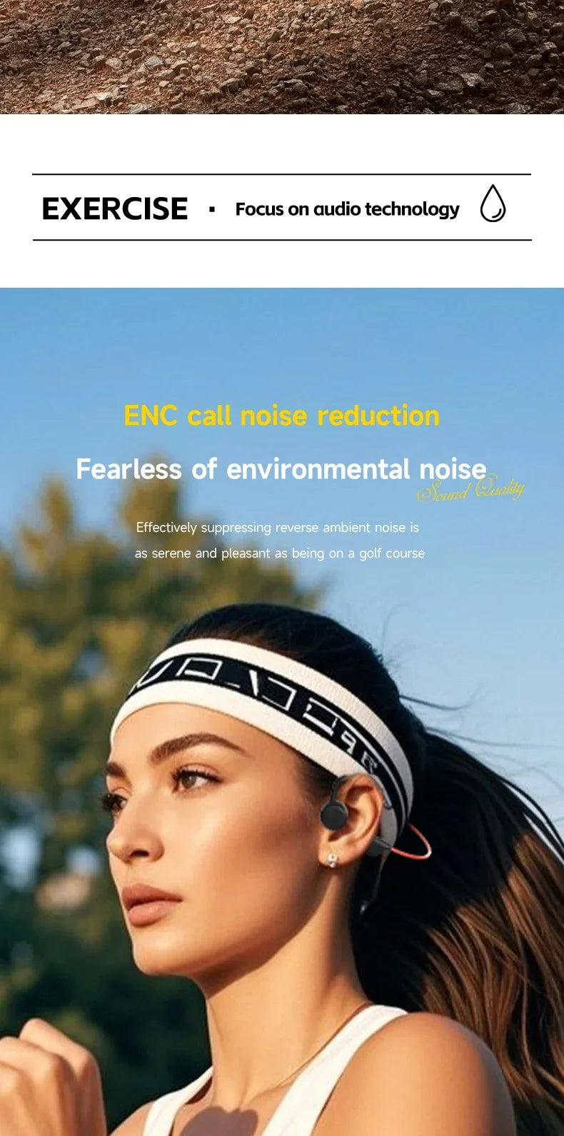 Bone Conduction Headset Wireless Swimming Sports Headphone IPX8 Bluetooth 5.4 With Mic Waterproof Exercise Fitness 2026 NEW