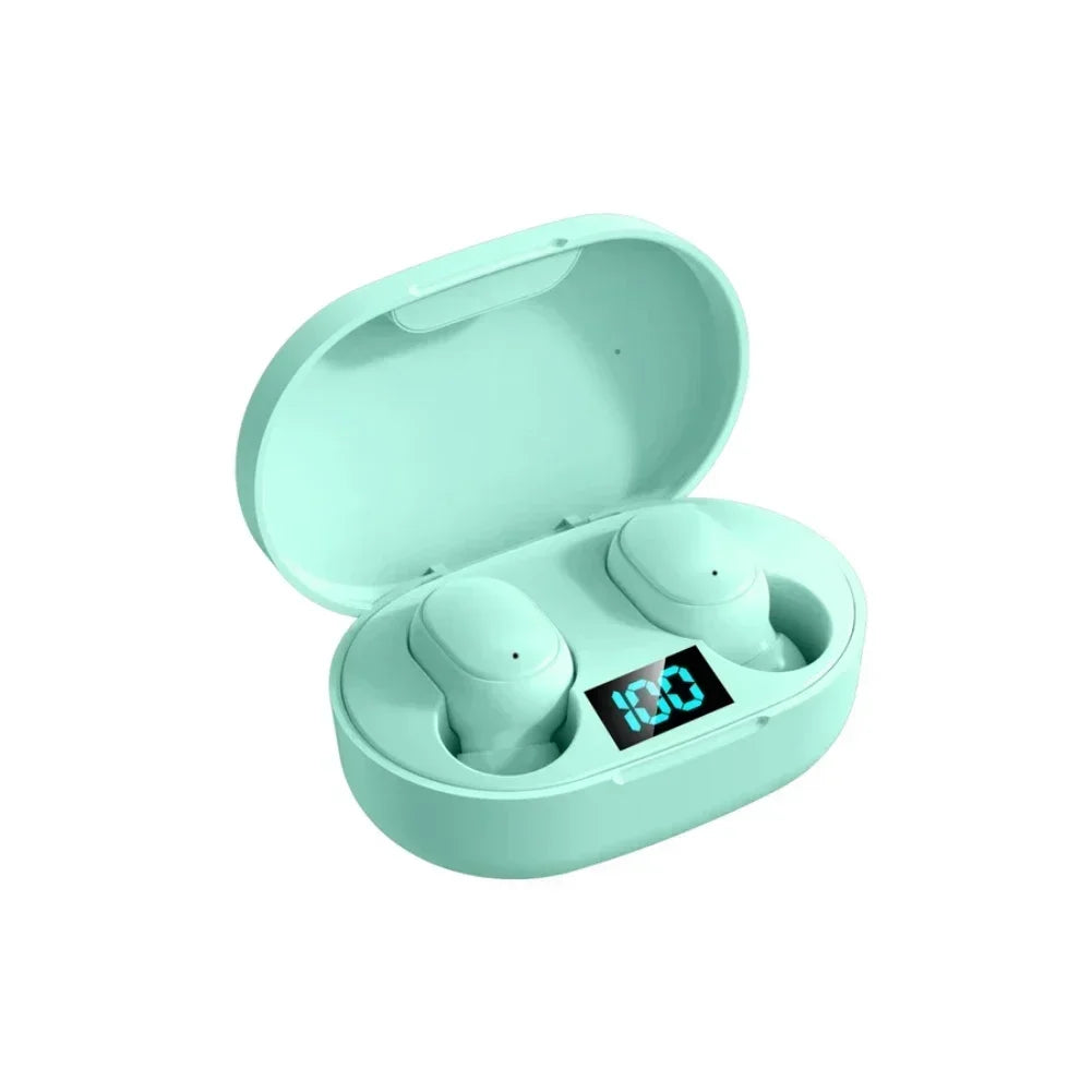 2026 New E6S Wireless Earbuds Noise Canceling Waterproof Ear Buds in-Ear Stereo Headphones with LED Display Charging Case