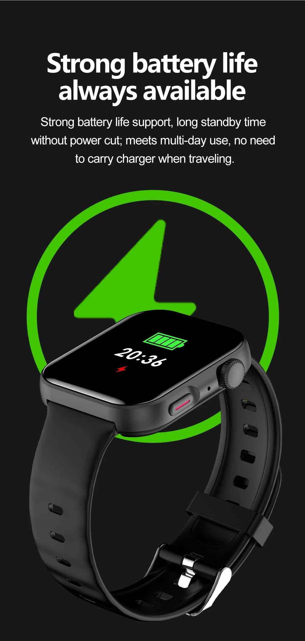 LIGE New Bluetooth Call 1.83" AMOLED Smart Watch For Android IOS Dynamic Island Men Women Sports Fitness Blood Oxygen Smartwatch