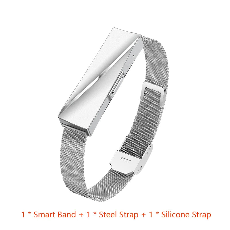 Smart Wristband Waterproof Fitness Heart Rate Blood Pressure Blood Oxygen Monitor Sports Tracker Electronic Bracelet Smart Watch