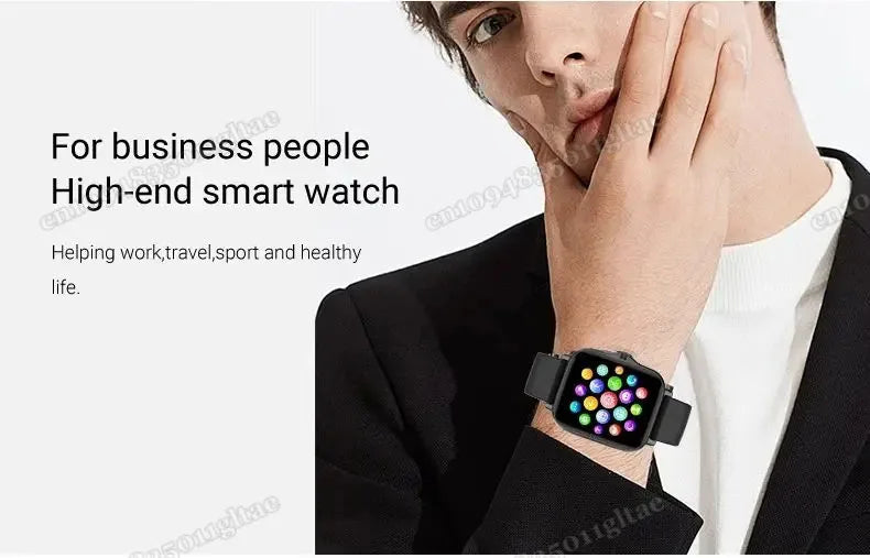 New Smart Watch For Android IOS 1.83Inch Color Screen Bluetooth Call Blood Oxygen/Pressure Monitoring Smart Watch Women Men MA27