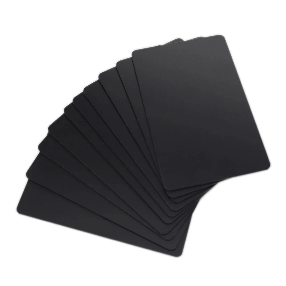 10 Pcs PVC NFC Cards, 13.56MHz, 504 bytes: perfect for business & social recognition