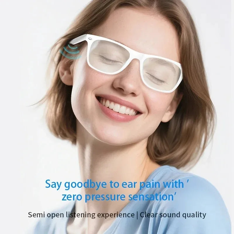 Smart Glasses Bluetooth Call Outdoor Sports Headphones AI Voice Navigation Photochromic Lens Waterproof Anti-UV Smart Sunglasses