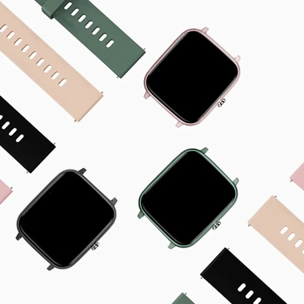 P6 Smart Watch Waterproof Sport Fitness Tracker Bluetooth Call Watches Blood Pressure Monitor Pedometer Smartwatch Dropshipping