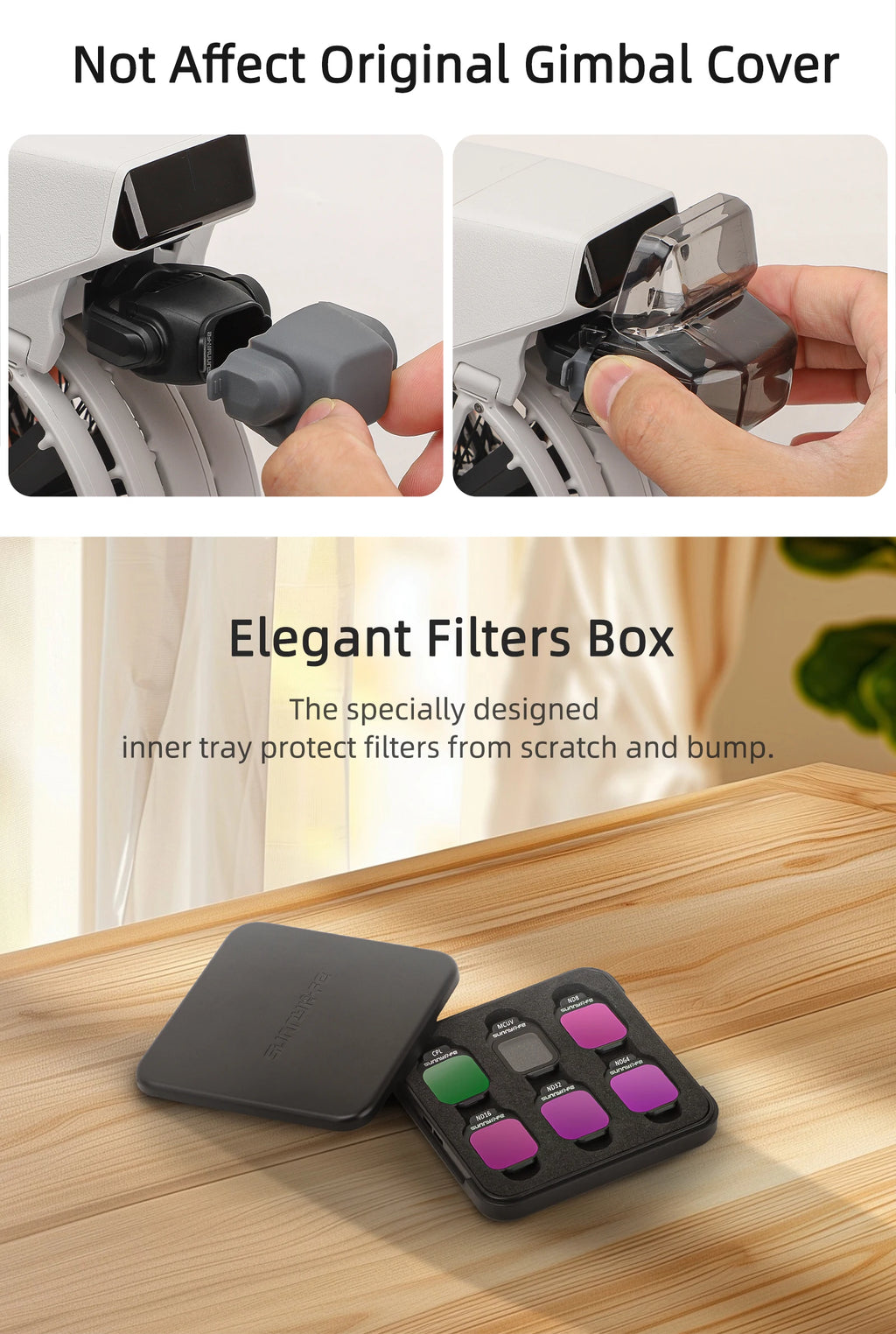For DJI Lito X1 Lens Filters ND8/16/32/64 Filter FLIP HD Photography MCUV/CPL Kit Drone Optical Glass Camera Accessory