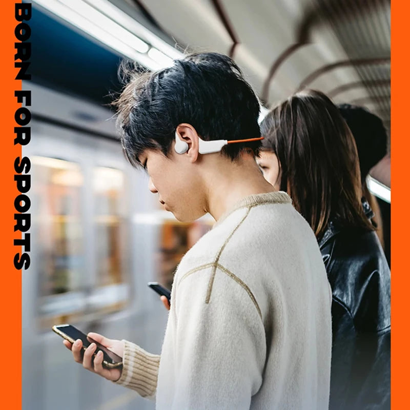 Bone Conduction Headphones IPX8 Waterproof MP3 32GB Bluetooth 5.4 Sports Headphones with Mic for Swimming Running 2026 New