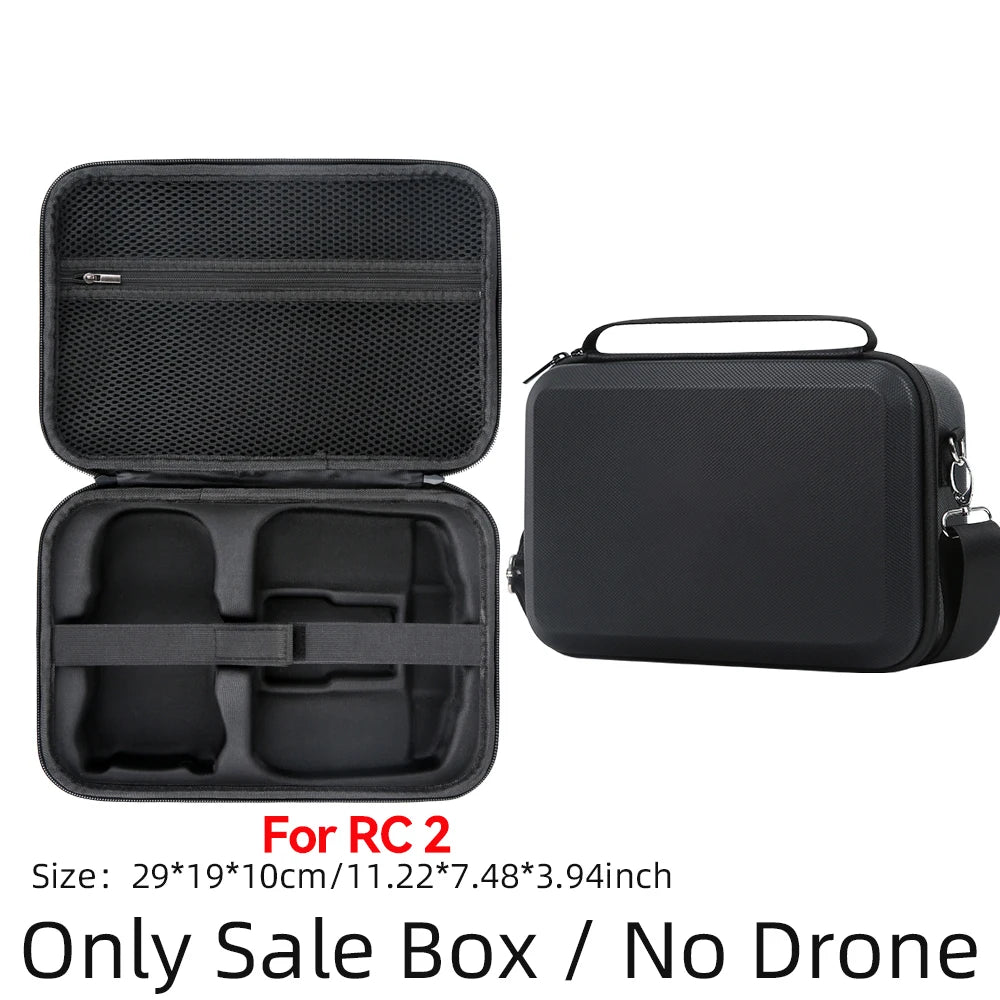 For DJI LITO X1 1 RC 2 RC N3 Portable Hard Shell Storage Bag Box Shockproof Travel Carrying Case Handbag Drone Accessories ﻿