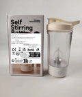 USB Rechargeable TransparentFood-Grade PP Material with Measurement Markings, Perfect for Coffee,Protein Shakes