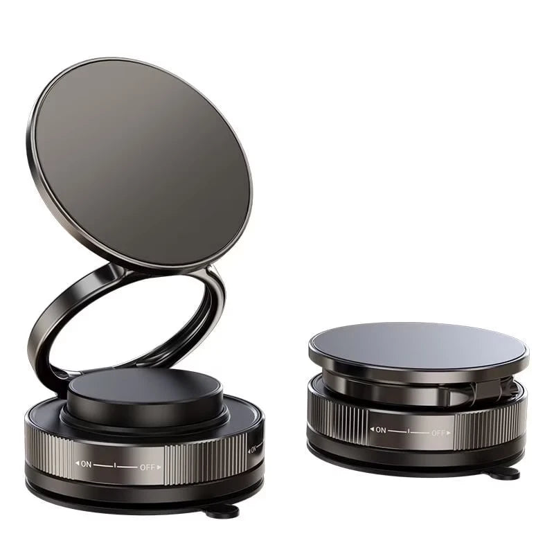 Powerful magnetic Phone holder foldable Suitable for Various Mobile Phones and can be used as a desktop or car Phone mount