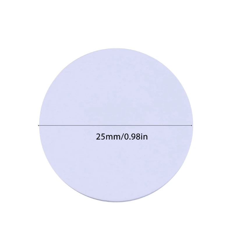 Pack of 10NFC 215 Cards NTAG 215 NFC Round PVC Cards Rewritable NFC 215 Card Tag NFC Enabled Mobile Phones