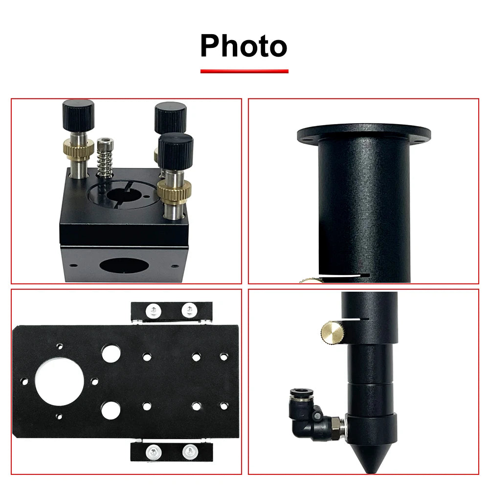 DIGRAY CO2 Laser Head E Series D20mm FL50.8&63.5&101.6mm Adapter Lens 25mm For Laser Engraving Machine