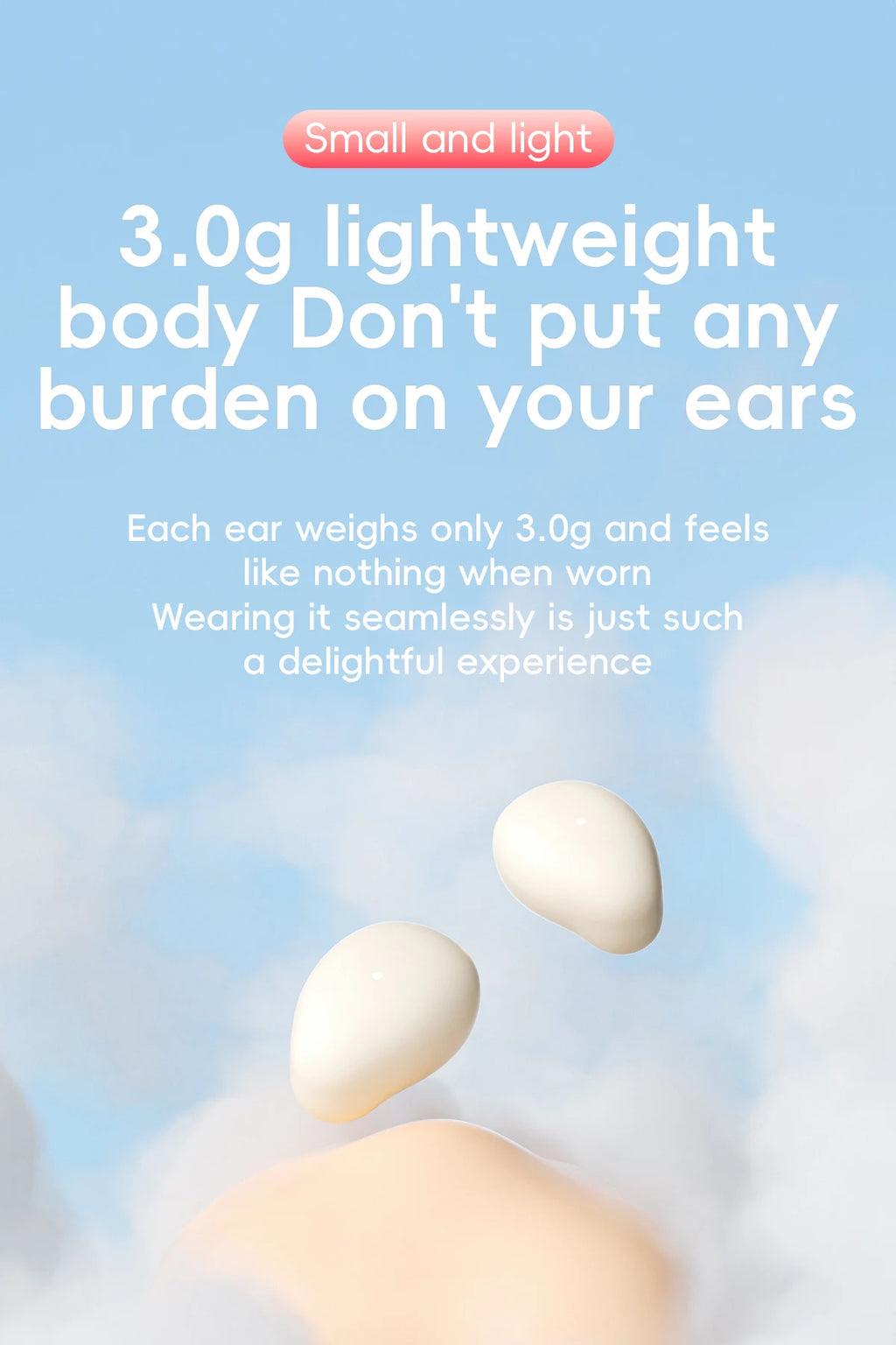 Mini Wireless Bluetooth Headset In Ear Sleep Earbuds Work Invisible Noise Reduction Headphones HD HIFI Sleeping Earphones