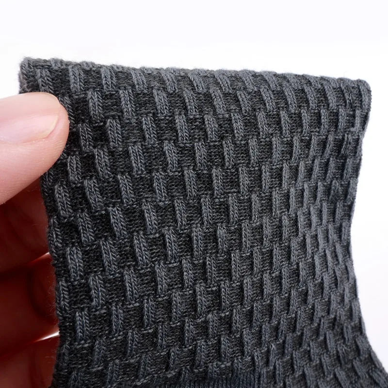 Bamboo Fibre Breathable Sock High Elasticity Non-slip Antibacterial Socks Men Women Light Elastic Comfortable Odor Proof Hosiery